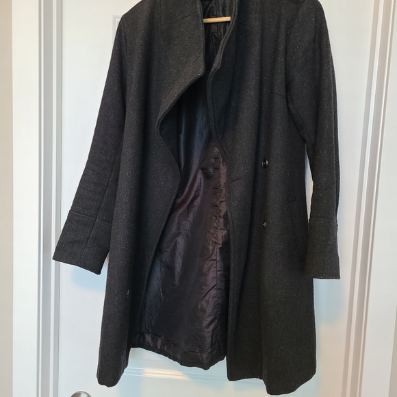 High collar coat - Picture 4 of 7